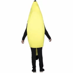 Disfracesjarana Disfraz De Plátano Canarias Para Adulto -Disfraces Adultos Ventas disfraz de platano canarias para adulto espalda