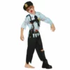 Disfracesjarana Disfraz De Policía Zombie Infantil