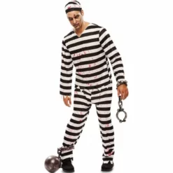 Disfracesjarana Disfraz De Preso Zombie Para Hombre