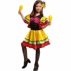 Disfracesjarana Disfraz De Rumbera Brasileña Para Niña