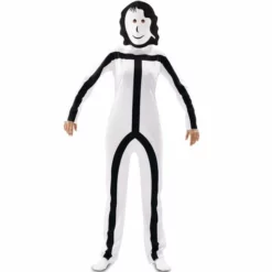 Disfracesjarana Disfraz De Stickman Para Hombre -Disfraces Adultos Ventas disfraz de stickman para mujer