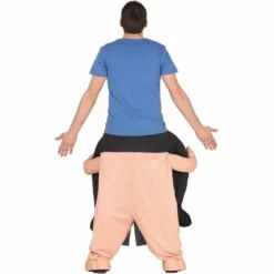 Disfracesjarana Disfraz De Sumo A Hombros Adulto -Disfraces Adultos Ventas disfraz de sumo a hombros adulto espalda