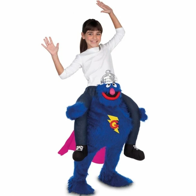 Disfracesjarana Disfraz De Supercoco A Hombros Barrio Sésamo Para Niños 1 Disfracesjarana Disfraz De Supercoco A Hombros Barrio Sésamo Para Niños