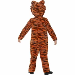 Disfracesjarana Disfraz De Tigre Naranja Y Negro Para Niño -Disfraces Adultos Ventas disfraz de tigre naranja y negro para nino espalda