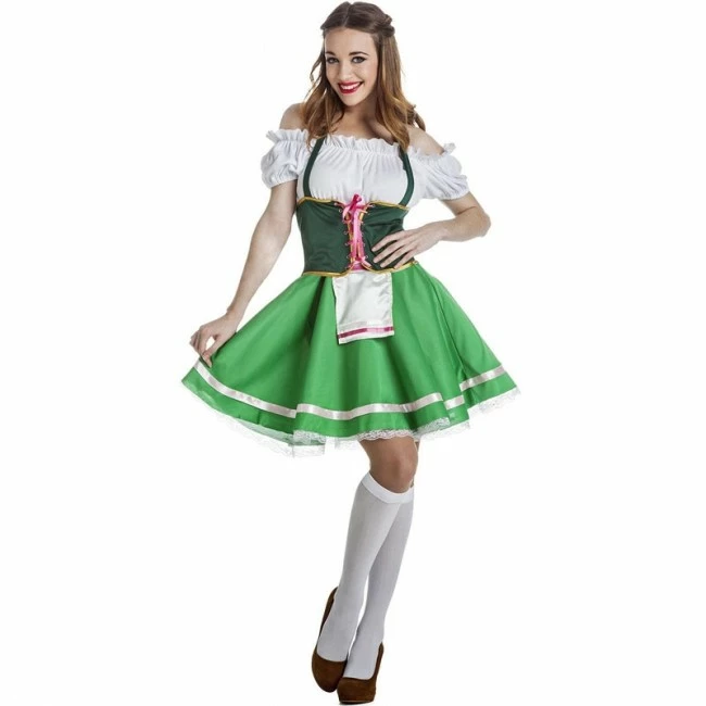 Disfracesjarana Disfraz De Tirolesa Verde 1 Disfracesjarana Disfraz De Tirolesa Verde