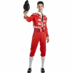 Disfracesjarana Disfraz De Torero Rojo Para Hombre