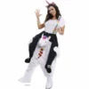 Disfracesjarana Disfraz De Unicornio Multicolor A Hombros Para Adulto
