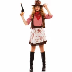 Disfracesjarana Disfraz De Vaquera Lejano Oeste