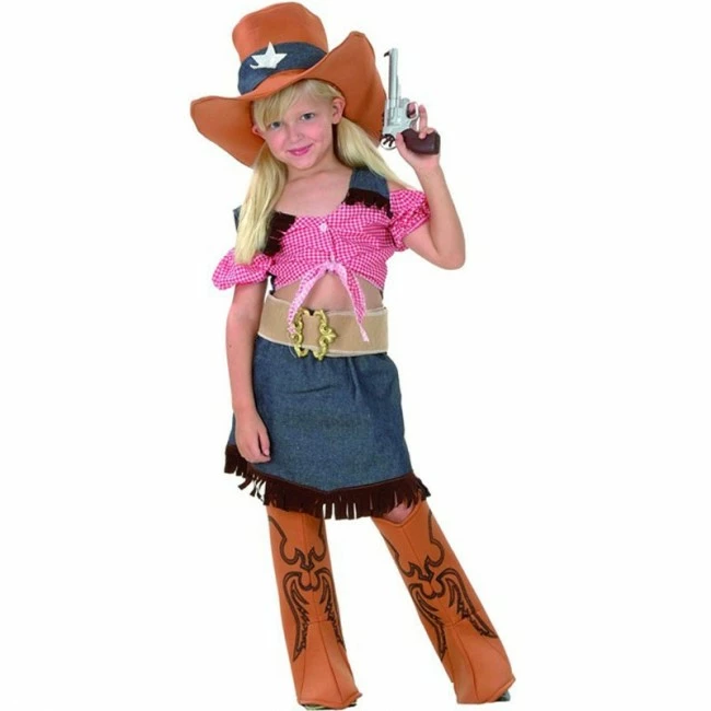 Disfracesjarana Disfraz De Vaquera Para Niña 1 Disfracesjarana Disfraz De Vaquera Para Niña