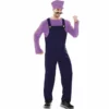 Disfracesjarana Disfraz De Waluigi Para Hombre