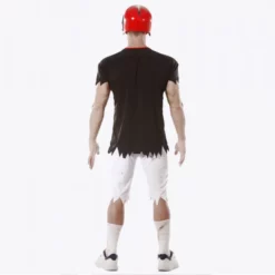 Disfracesjarana Disfraz De Zombie Rugby -Disfraces Adultos Ventas disfraz de zombie rugby para adulto espalda