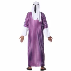 Disfracesjarana Disfraz De Jeque Árabe Barato Para Hombre -Disfraces Adultos Ventas disfraz jeque arabe para hombre espalda