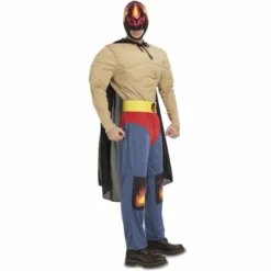 Disfracesjarana Disfraz De Luchador Mexicano Rey Mysterio Para Hombre