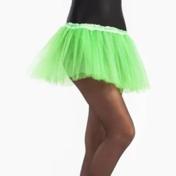 Disfracesjarana Falda Tutú Verde Lima Niña