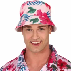 Disfracesjarana Gorro Hawaiano Con Flamencos