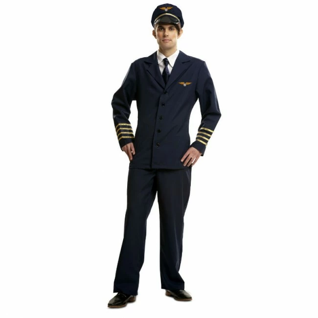Disfracesjarana Disfraz De Comandante De Vuelo 1 Disfracesjarana Disfraz De Comandante De Vuelo