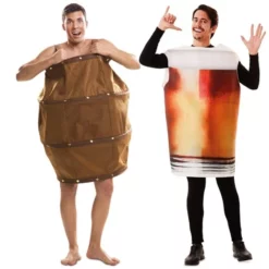 Disfracesjarana Pareja Barril Y Pinta De Cerveza