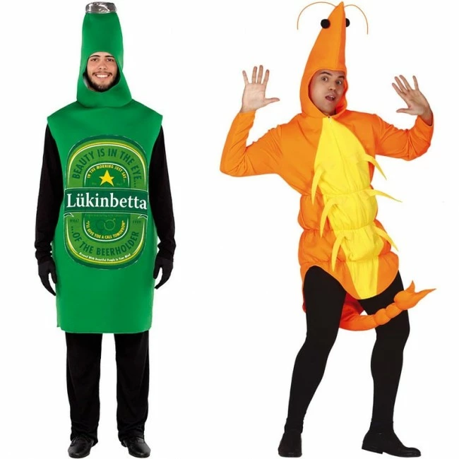 Disfracesjarana Pareja Cerveza Y Gamba 1 Disfracesjarana Pareja Cerveza Y Gamba