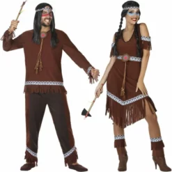 Disfracesjarana Pareja Indios Apache