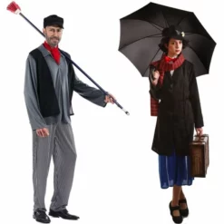 Disfracesjarana Pareja Mary Poppins Y Deshollinador