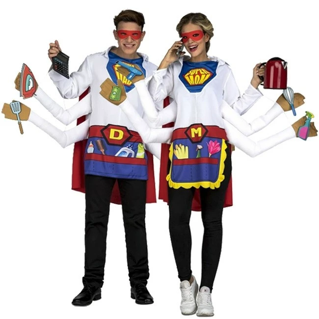 Disfracesjarana Pareja Súper Padres 1 Disfracesjarana Pareja Súper Padres
