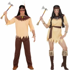 Disfracesjarana Pareja De Indios Clásicos