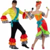 Disfracesjarana Pareja Rumberos Multicolor Adulto