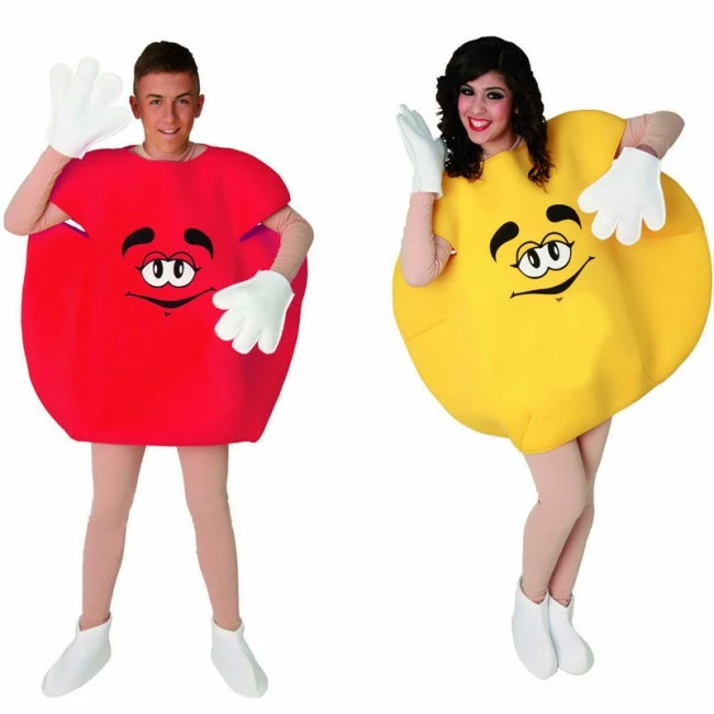 Disfracesjarana Pareja Caramelos Dulces Adulto 1 Disfracesjarana Pareja Caramelos Dulces Adulto