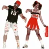 Disfracesjarana Pareja Fútbol Americano Zombies